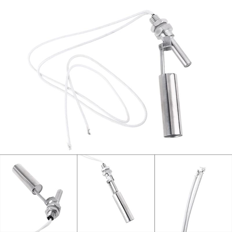 0-220V SUS304 Stainless Steel Water Float Switch Level Switch Level Sensor M10 Thread for Humidifiers Towers Kitchen A0NC