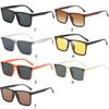 Sun-Protective Driving Glasses Simple Black Shades Glasses Eyewear  for women man