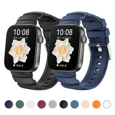 Силиконовый спортивный ремешок для Huawei Watch Fit 4 Pro Fit 4 Браслет для часов Замена ремешка для Huawei Watch Fit 3