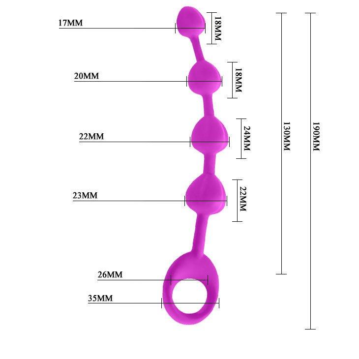 Pretty Love Beeds Silicone Anal Beads