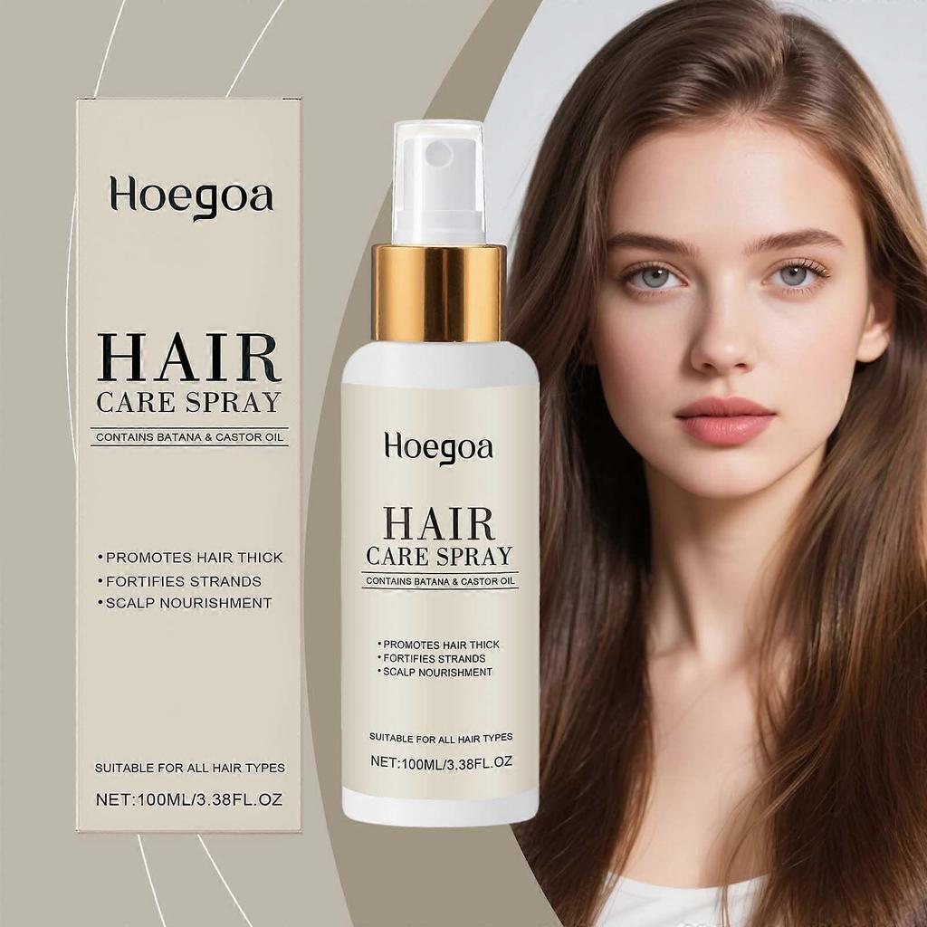 Hoegoa Hair Care Oil Spray - Nourishing, Smooth, Shiny, Refreshing, Natural Gloss Hair Oil