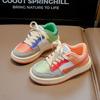 Модные цветные массивные кроссовки для детей весна-осень толстая подошва кроссовки для мальчиков и девочек спортивные кроссовки трендовые детские кроссовки