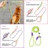 Petsafe Nylon Dog Traction Rope With Adjustable P Chain For Medium Large Dogs Outdoor Walks