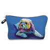 Женская косметичка с принтом собаки, органайзер для туалетных принадлежностей, дорожный кейс для хранения 6773