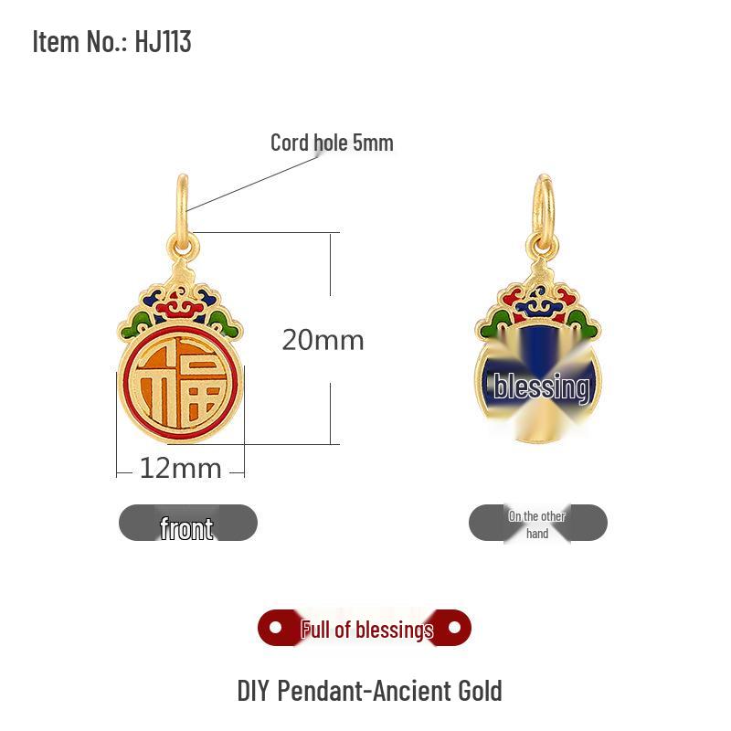 Древние золотые песочные перегородчатые бусины для изготовления украшений своими руками: Маленькая подвеска-капля, ожерелье и браслет, аксессуары