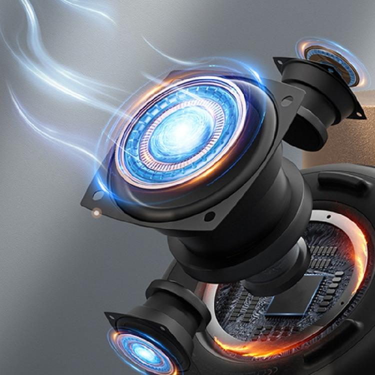 4-дюймовый 4 Ом 30 Вт Портативный Квадратный Низкочастотный Динамик High Fidelitys 98 мм Низкочастотные Динамики Сабвуферы Громкоговорители