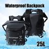 Thickened Material Beach Storage Bag Roll-Top Closure Swimming Backpack Rafting