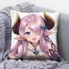 Игровые Аниме Подушки Granblue Fantasy Чехлы для Подушек Домашний Диван Декоративные Наволочки на Заказ