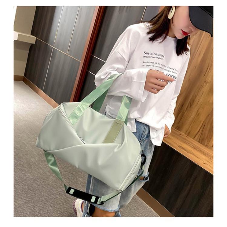 Весенняя новая сумка для хранения и тренировок с разделением на сухую и влажную одежду, большая вместимость, портативная сумка для багажа, сумка для занятий йогой и фитнесом для мужчин и женщин