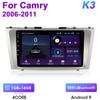 2 Din Android 12 автомобильное радио для Toyota Camry 7 XV 40 50 2006 - 2011 мультимедийный видеоплеер GPS 4G Carplay авто стерео головное устройство