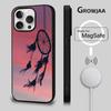 Dreamcatcher Feather Phone Case For iPhone 16e,16,15,14,13,12,11,Plus,Pro,Max,Mini Magsafe Magnetic Wireless Charging