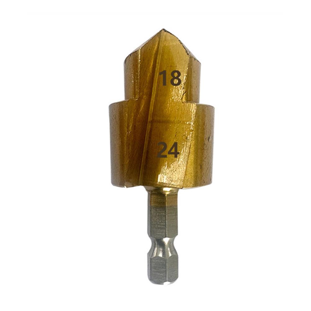 1/3 шт. PPR подъемное ступенчатое сверло с шестигранным хвостовиком инструмент для соединения водопроводных труб 20/25/32 мм полностью открытый технологический расширитель водопроводных труб