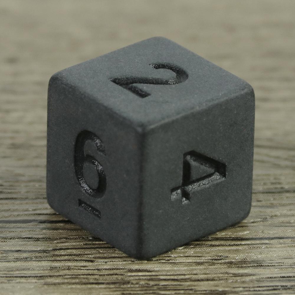 Deep Black Dice D4 D6 D8 D10 D12 D20 10PCS Plastic for Board Game Entertainment