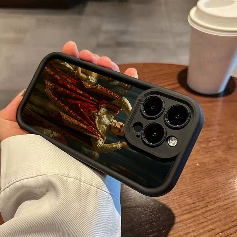 Чехол для телефона с Наполеоном Бонапартом Для IPhone 17 16 15 14 13 Pro Max Plus 12 11 Чехол