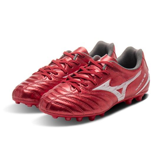 Mizuno Низкие удобные тренировочные футбольные бутсы Детские футбольные бутсы Красные P1GB252660