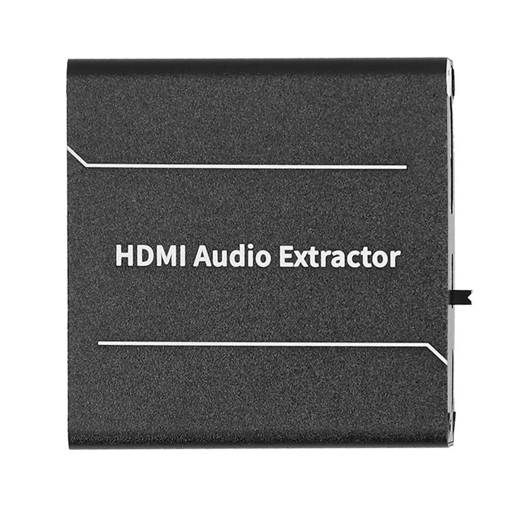 4K HD Multimedia Interface Audio Extractor High Resolution Stereo Surround Sound 5.1 Audio Splitter