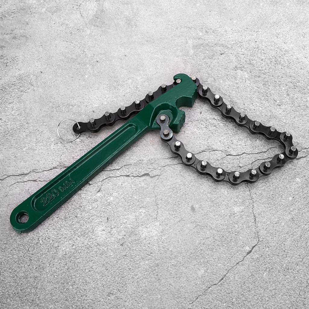 9-дюймовый цепной ключ для снятия масляного фильтра, универсальные инструменты для ремонта автомобиля