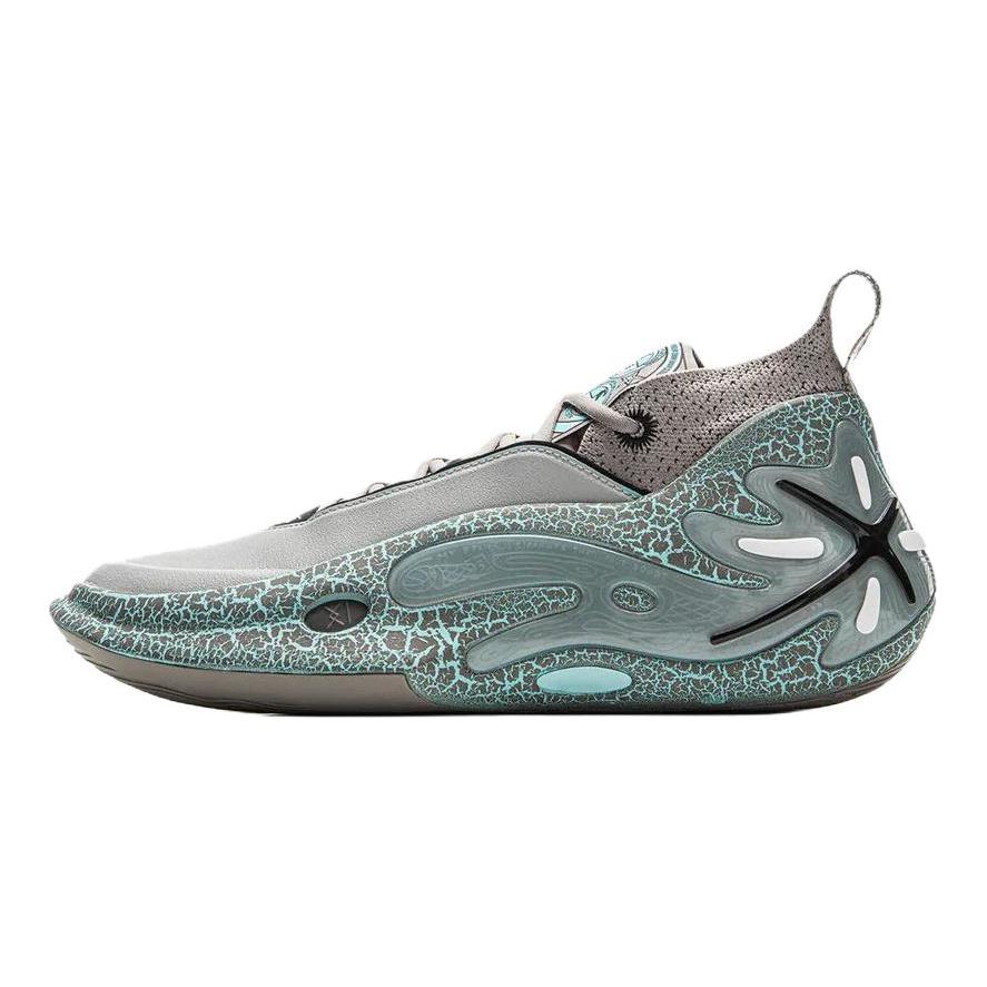 Li Ning Way Of Wade 11 Низкие Повседневные Кроссовки Мужские Зеленый Серый ABAU049-20