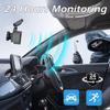 Автомобильный видеорегистратор с 3 каналами, WIFI, 1080P, для передней и внутренней части автомобиля, черный ящик, круглосуточный парковочный монитор, автомобильные аксессуары