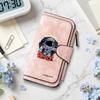 Fashion Astronaut Print Long Wallet Leisure Multi Slot Card Holder Portable Daily Use Purse