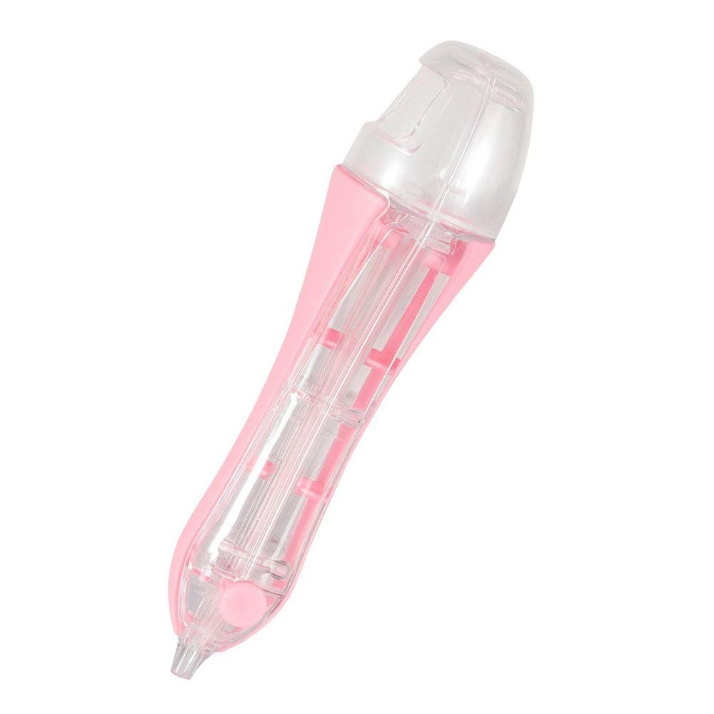 Plastic Fuse Bead Pen Press Type Bead Picking Pen New Craft Tools Visible Storage Chamber