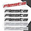 1PCS Metal Letter For Ford Fiesta ST Line New Old Styles 3D Emblem Car Rear Trunk Decals Badge Auto Accessories Styling