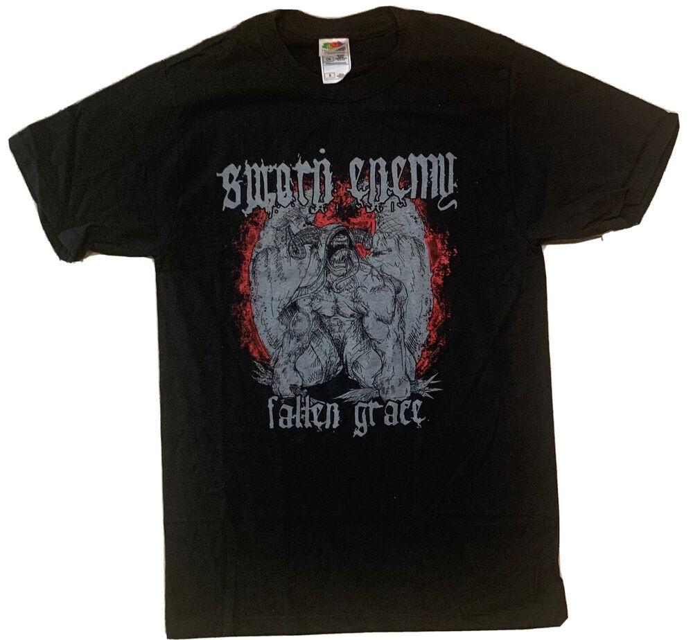 Винтажная никогда не ношеная футболка унисекс Sworn Enemy Fallen Grace