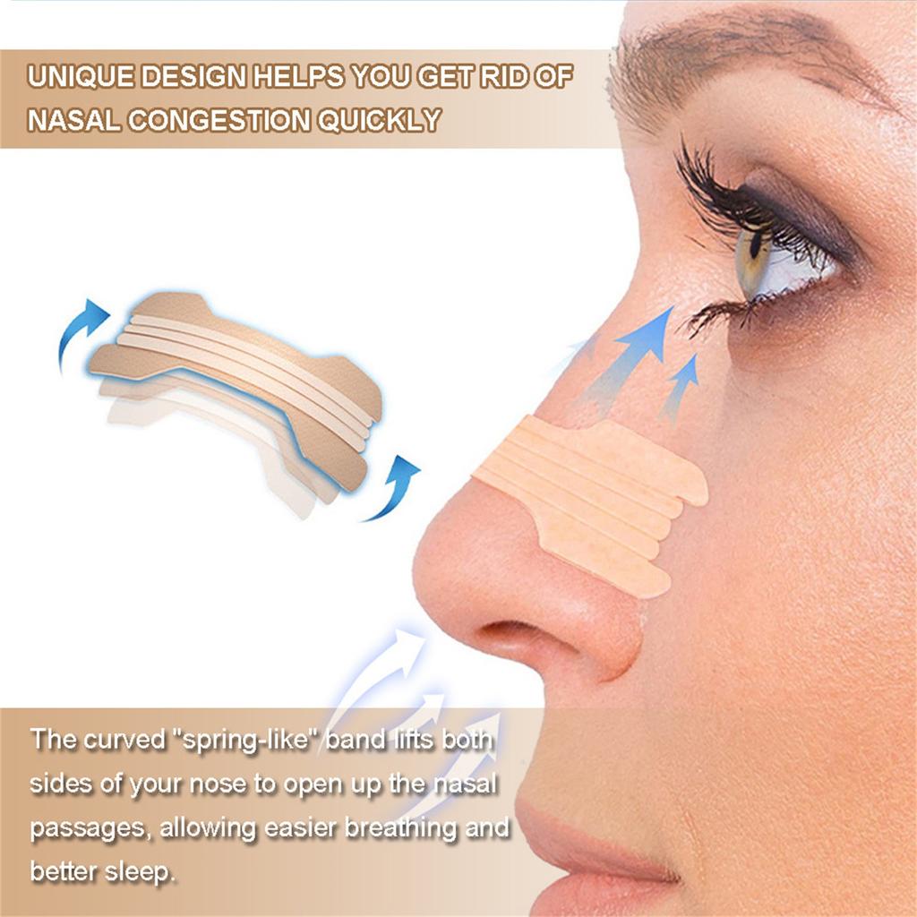 Помощь во сне Дыхательная полоска для носа Полоска для носа от храпа, пластырь от храпа Помогает остановить храп и заложенность носа Спите спокойно