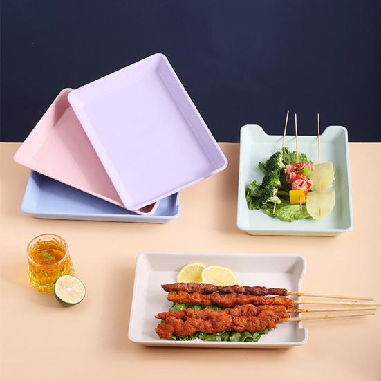 Serving Tray BPA Free Multi-Function Crack Resistant Easy To Clean Space-saving Food Display Reusable Reusable