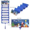 Festival Santa Design 10 Compartment Cash Envelopes Holiday Gift Box Durable Paper Christmas Party Essential