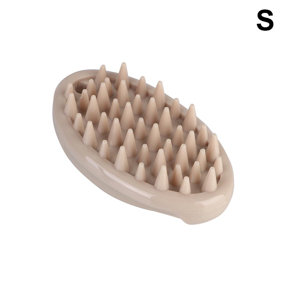 Brush Tools Dog Cat Soft Gentle Silicone Bristles Wash Tools Pet Washer Quickly Cleaning Brush Comb Cleaner Puppy Massage Brush