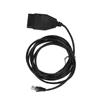Black Coding Cable ENET Interface Cable OBD2 Programming Cable Replacement for F Series 3 Series 5