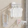 1 Set Storage Self-adhesive Long-lasting Hangable Balcony Windproof Hanger Drying Clip Hanger Drying Clip