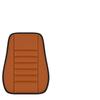 Non-Slip Car Heightening Cushion High Density Sponge Auto Seat Cushion  Car Interior