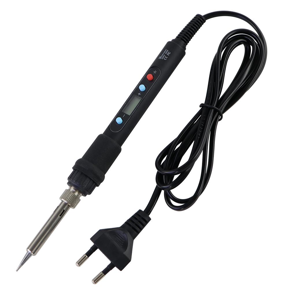 Digital Electric Soldering Iron Kit Temperature Adjustable 220V 110V Welding Tool Ceramic Heater Soldering Tips Repair Tools