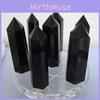 Elegant And Timeless 100% Natural Obsidian Black Quartz Crystal Stone Point Healing Hexagonal Wand