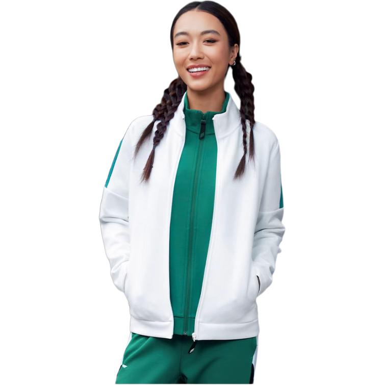 Li Ning Sweatshirt Women's Standard White AWDUA82-1