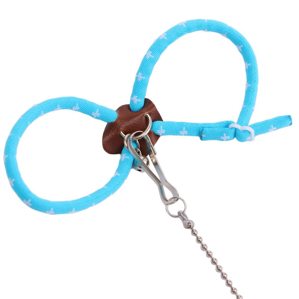 For Rat Squirrel Chinchilla Nylon Rope With Bell Walking Lead Mouse Vest Hamster Leash Pet Supplies