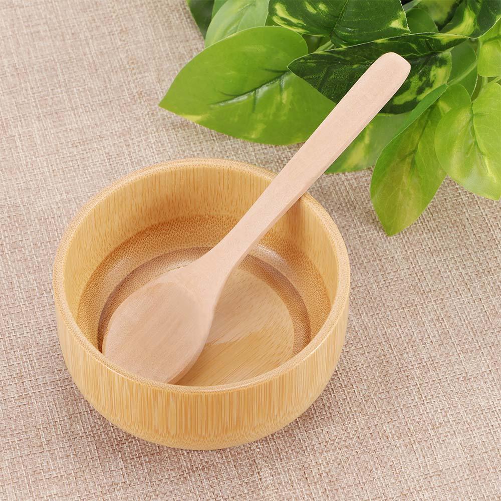 Kids Round Family Natural Soup Kitchen utensils Rice Rice Bowl Bamboo Bowl Vegan bowl Tableware