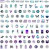 Sticker Girls,100 Pieces Purple VSCO Tumblr Aesthetic Stickers Waterproof