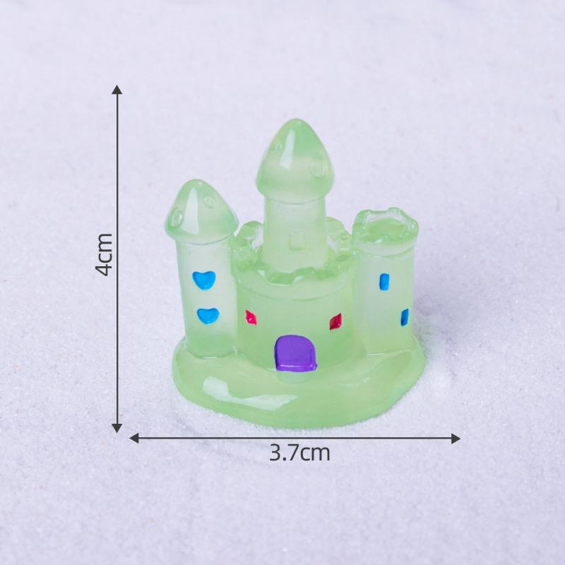 Замок Мечты Яркая Луна Маленький Дом Декоративные Аксессуары Микро-ландшафт Маленькие Украшения