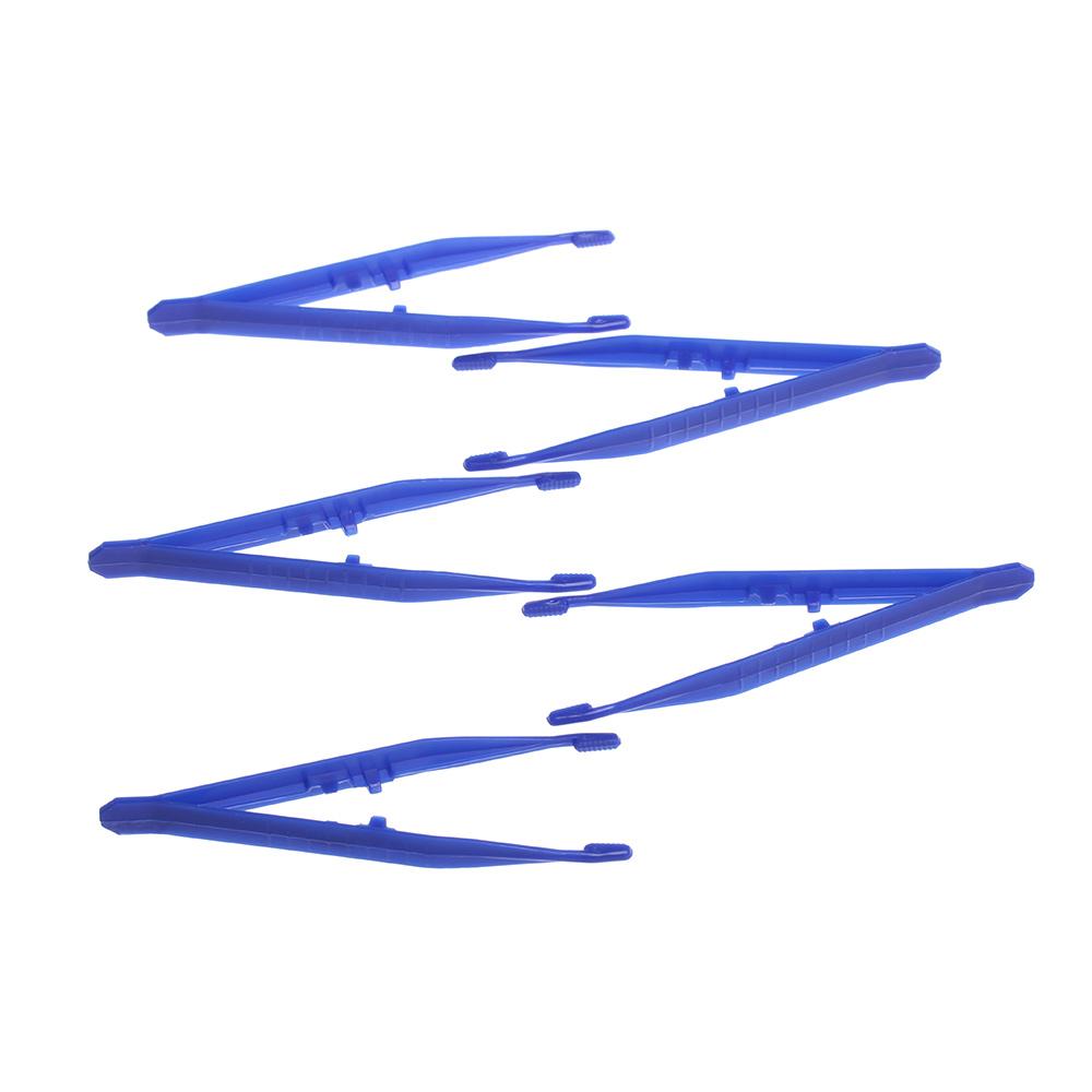 Beads Tools DIY Jewelry Making Repair Tweezers Hand Tool Set Plastic Tweezer Kit Forceps for Crafts