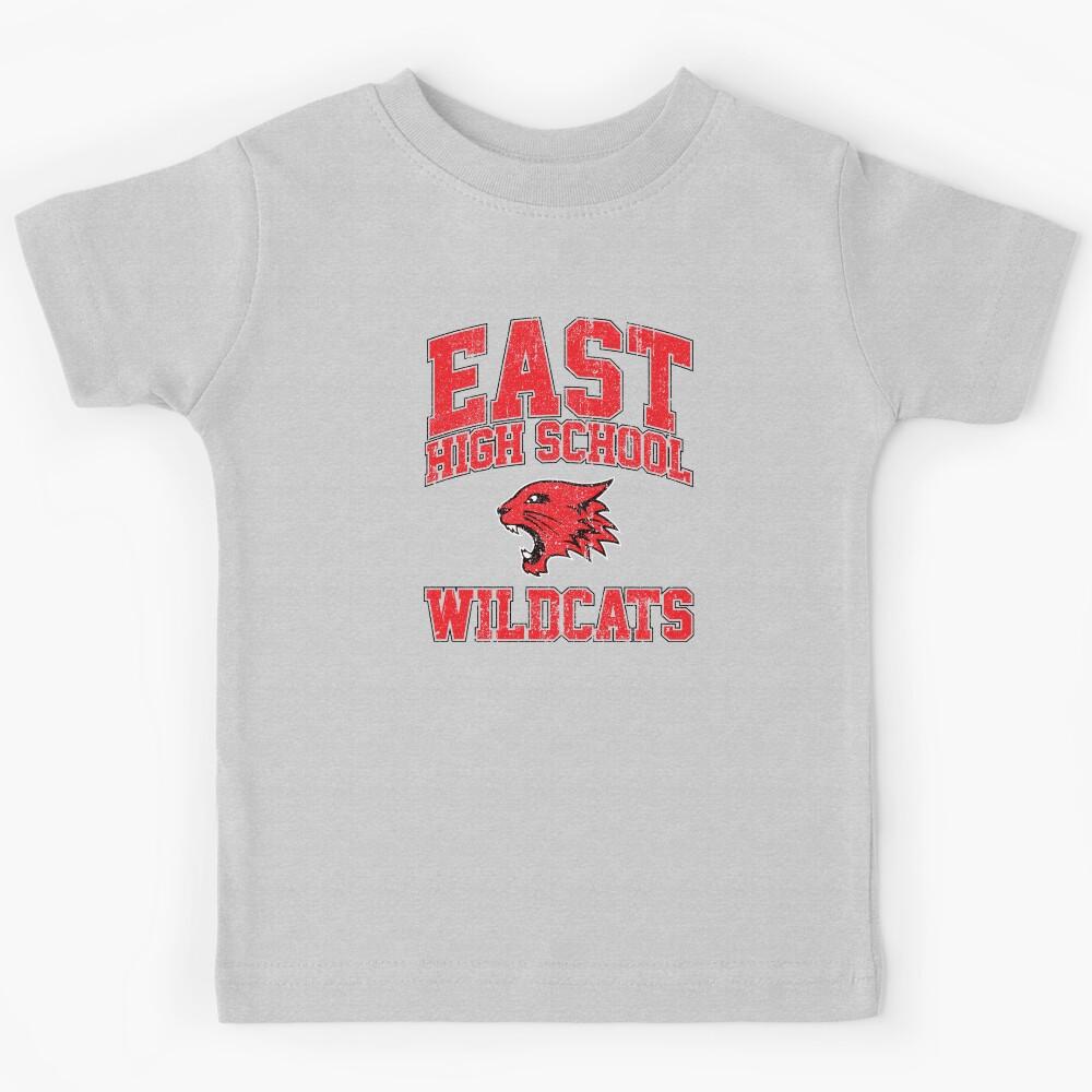 East High School Wildcats (Variant) Kids T-Shirt