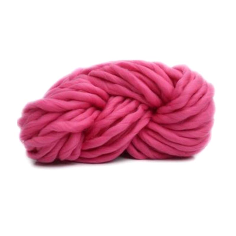 Soft Velvet Thick Chunky Yarn for Hand Knitting DIY Blanket Pet Bed Carpets Throw Pillows Weaving Crochet Thick Wool Yarn