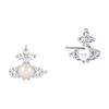 VIVIENNE WESTWOOD Латунные Серьги Женские Серебряные 8050889777670