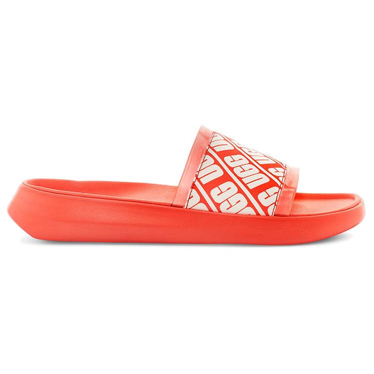 UGG Ruette Beach Оранжево-красные тапочки Женские 1111072-PCRL