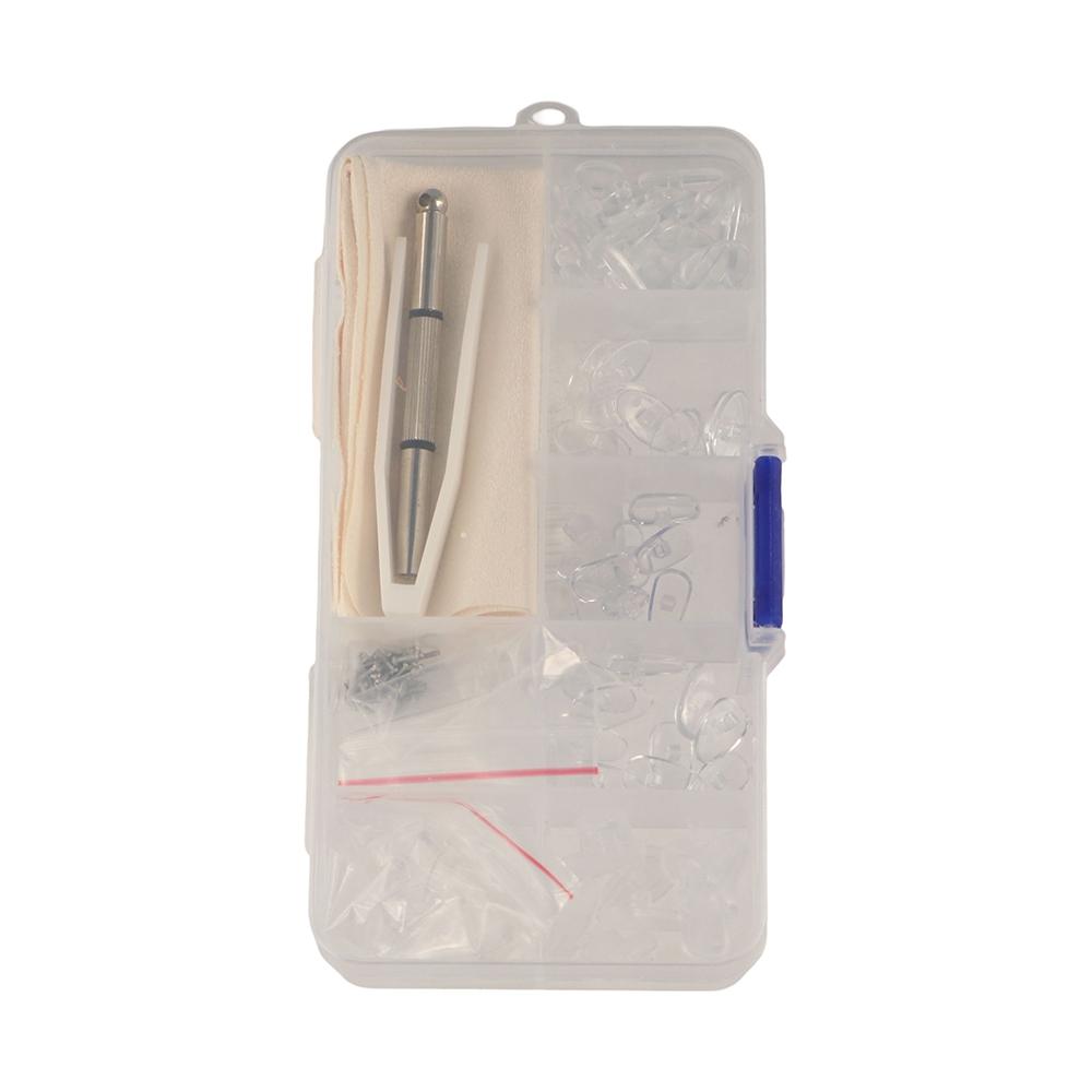 Replaceable Precision Screw Sets Antiskid Glasses Repair Tools Nose Pads Repair Kit Household