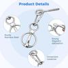 Stainless Steel Horse Trailer Ties Quick Snap Horse Rigging Equipment Tie Horse Buckle  Tack Needs