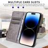 Кожаный чехол для Samsung Galaxy A06 A07 A02 A03 Core A04 A04S A04E A05 A05S M23 M33 M53 M54 M15 M35 M55 Флип-кошелек Чехол-визитница