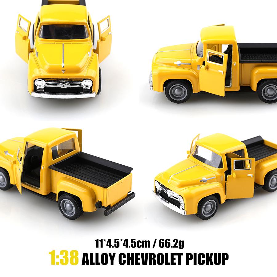 Винтажная красная ретро модель пикапа из сплава от Мияниси Тацуя